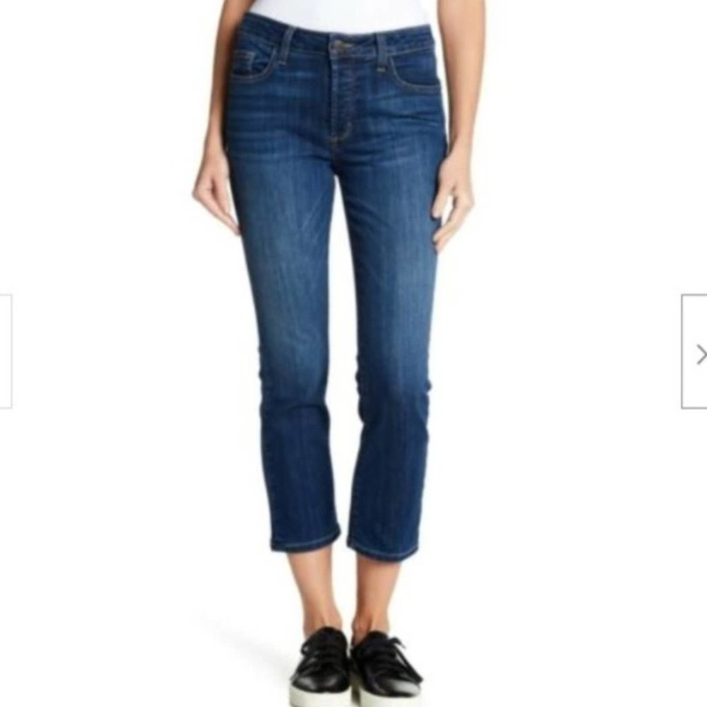 SIWY Janie Retro Crop Straight Tux denim Jean NWT